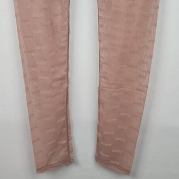 SKIMS SUMMER MESH LOGO FLOCKED LOUNGE PANTS NWT - Picture 3 of 9
